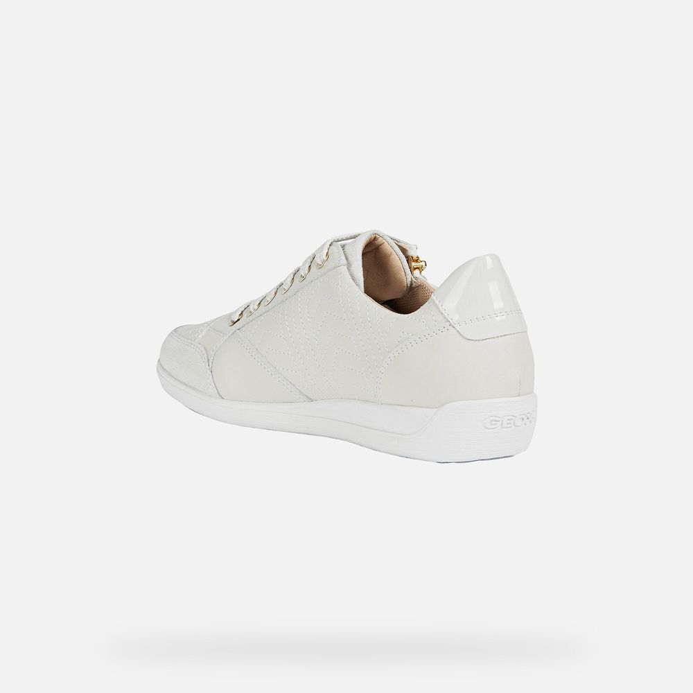 Geox Sneakers White Myria - Geox Womens Shoes - OCXNZM950